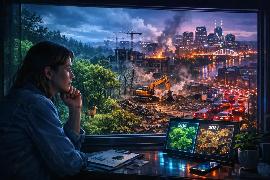 Metro Nashville's Tree Canopy Shrinks by 674 Acres in Five Years