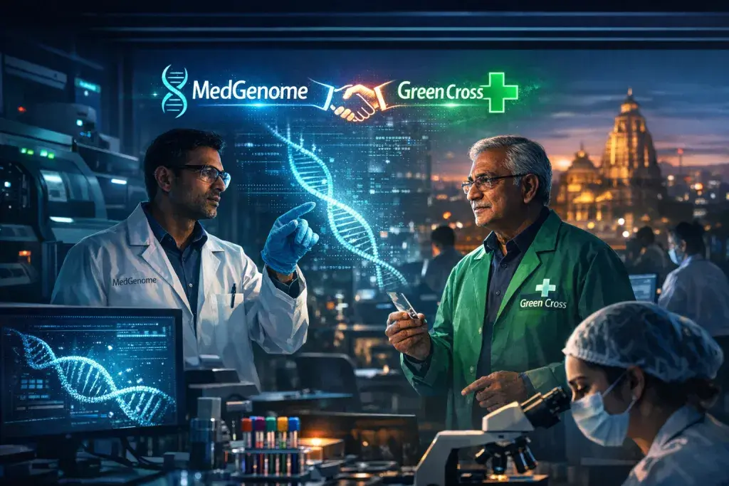MedGenome Secures Majority Stake in Green Cross to Boost Genomics in Western India