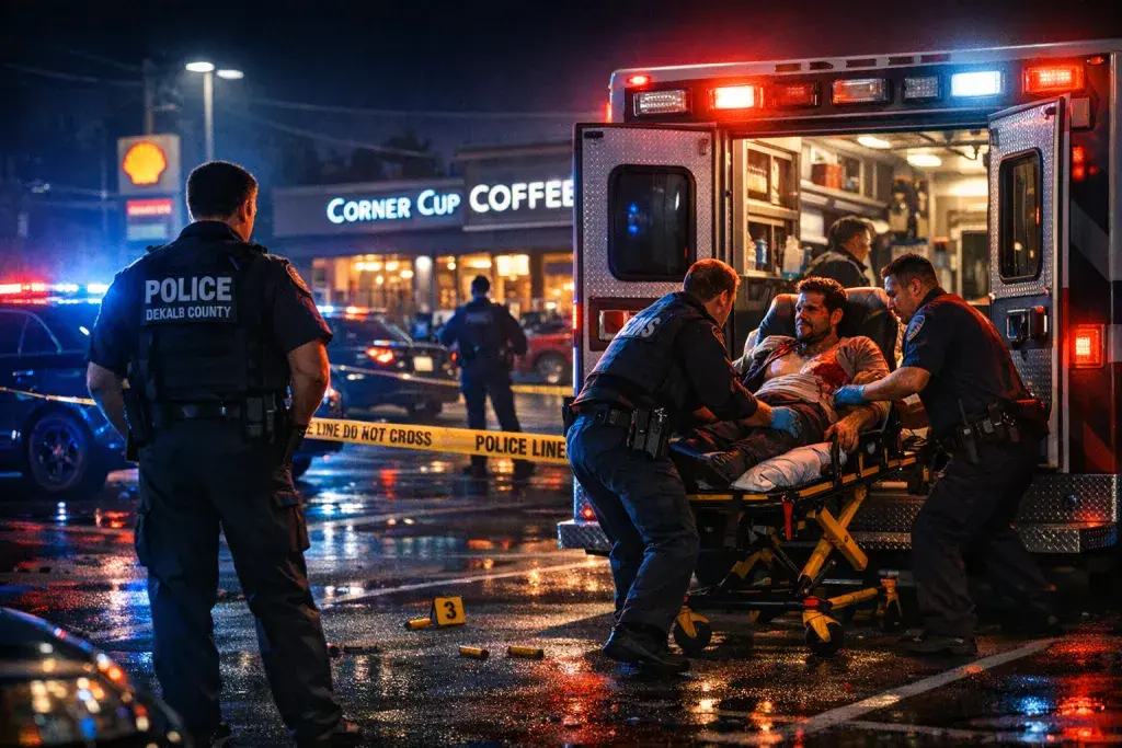 DeKalb County Police Investigate Gunfight Injury at Decatur Shopping Center