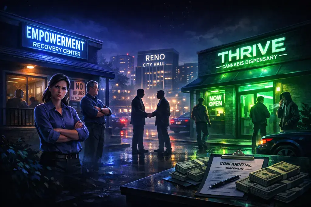 Reno Recovery Center Reverses Stance, Backs Neighboring Cannabis Dispensary