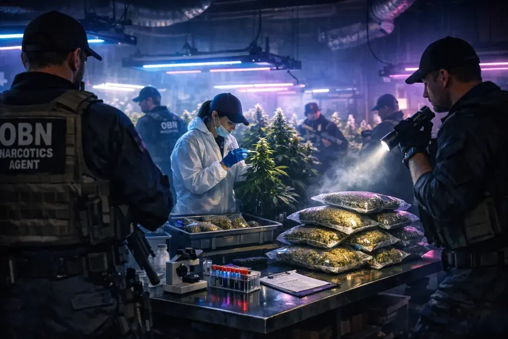 Oklahoma Narcotics Agents Seize Over 5,000 Marijuana Plants in Ardmore Raid