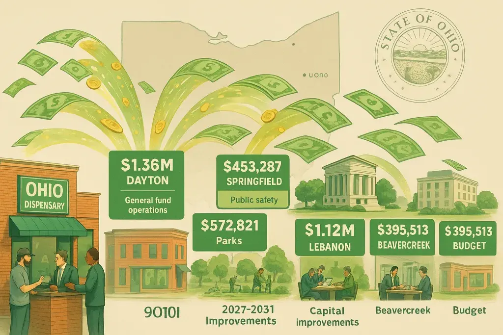 Ohio's Adult-Use Excise Tax Sends Real Dollars Back to Dispensary Host Communities