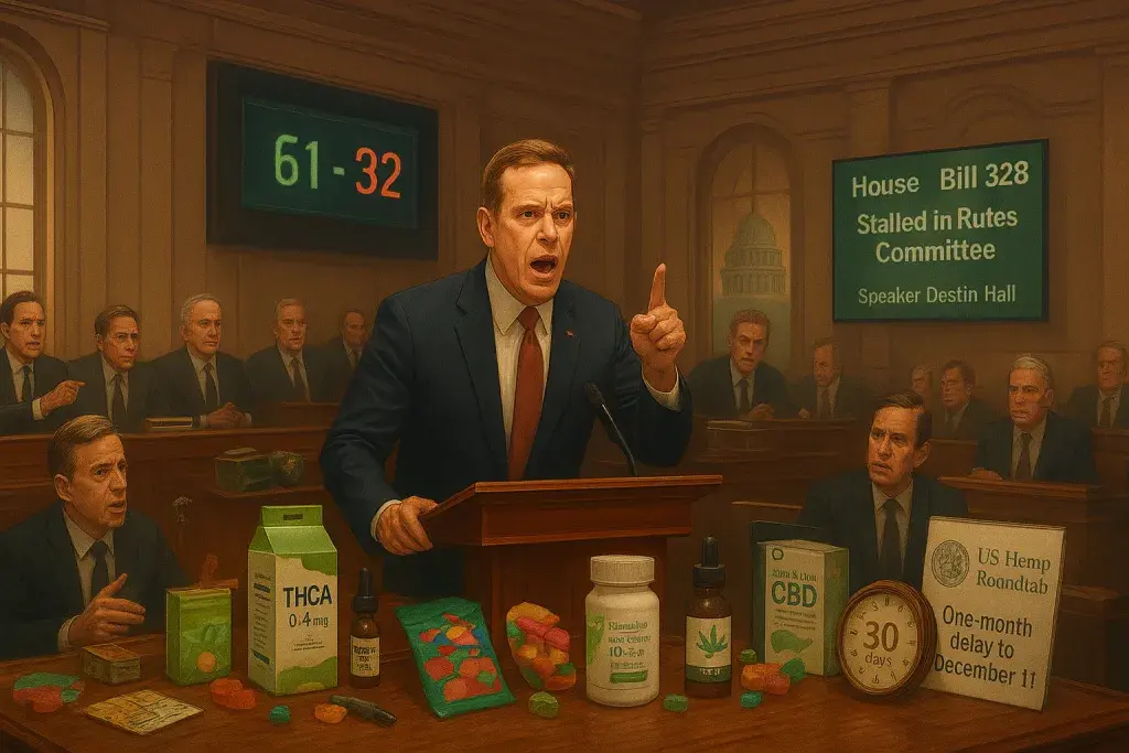 Senate Rejects Push to Speed Up Federal Hemp THC Crackdown