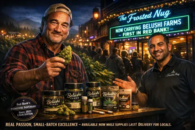 The Frosted Nug Launches Belushi Farms, First Craft Cannabis Brand in Red Bank