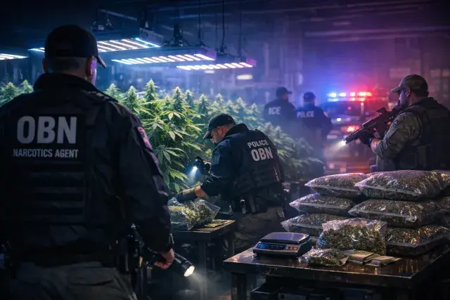 Oklahoma Narcotics Agents Seize Over 5,000 Marijuana Plants in Ardmore Raid