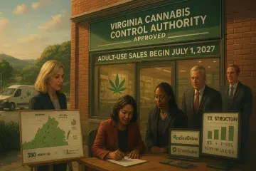 Virginia Sets 2027 Launch for Adult-Use Cannabis Retail After Years of Policy Stalemate
